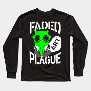 Faded Plague Art Long Sleeve T-Shirt